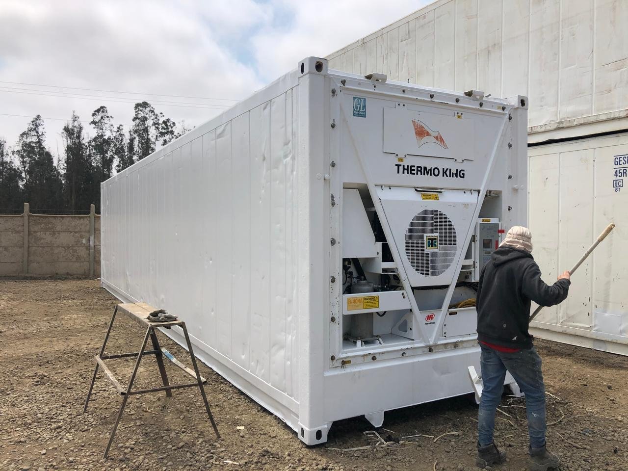 Unidad de frío de un Reefer DRY 2040